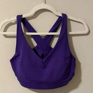lululemon athletica Envital Bra Medium Support B/C Cup Size 8/10 - petrol purple